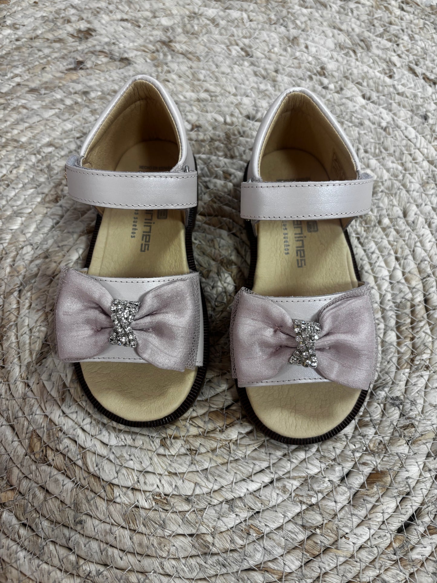 Sandal Rose Bow - Andanines