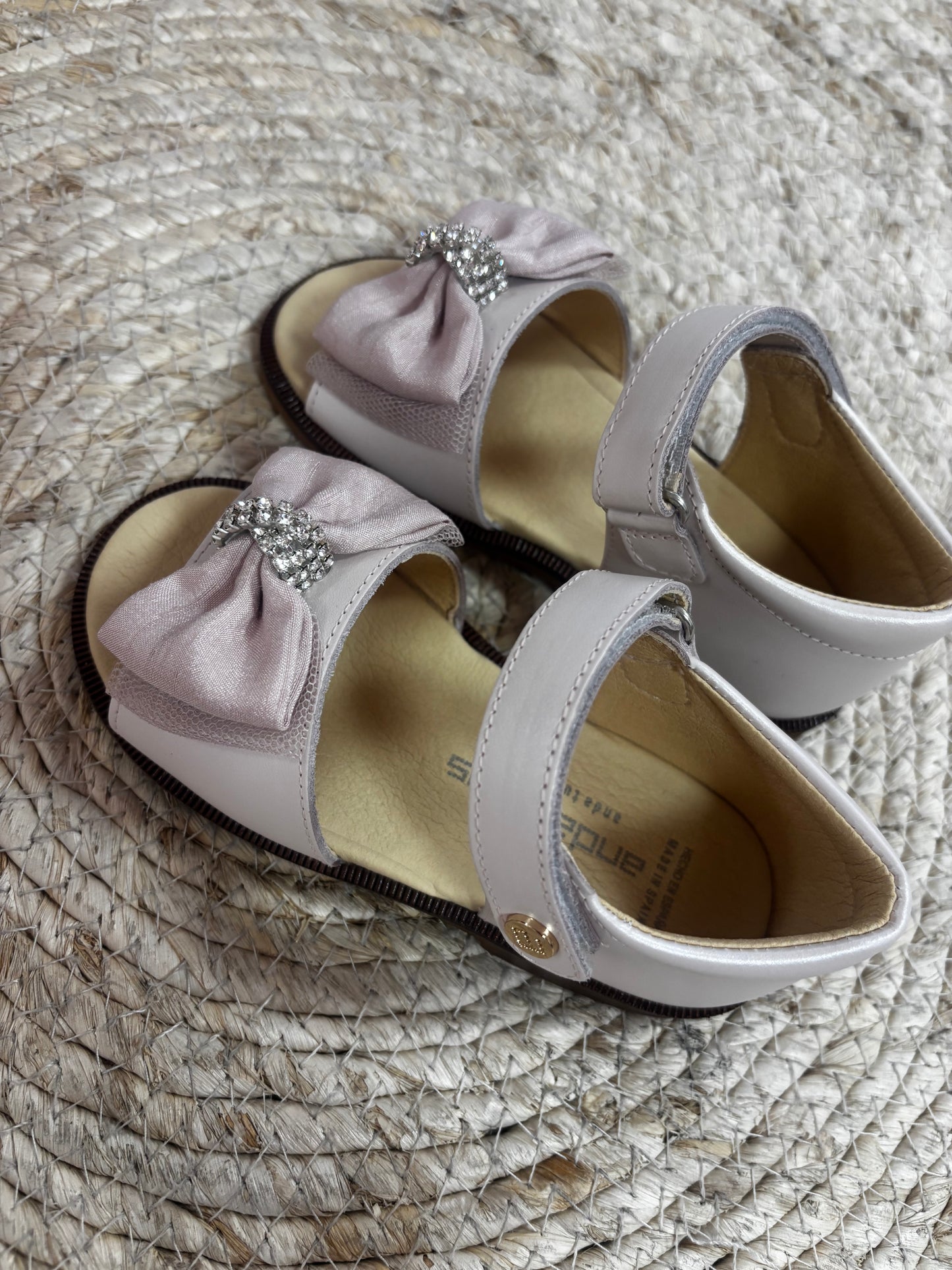 Sandal Rose Bow - Andanines