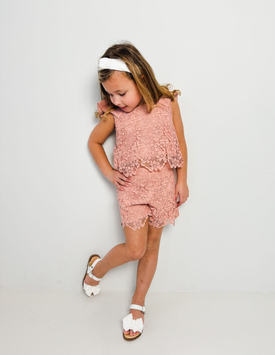 Crochet short set - Abel & Lula