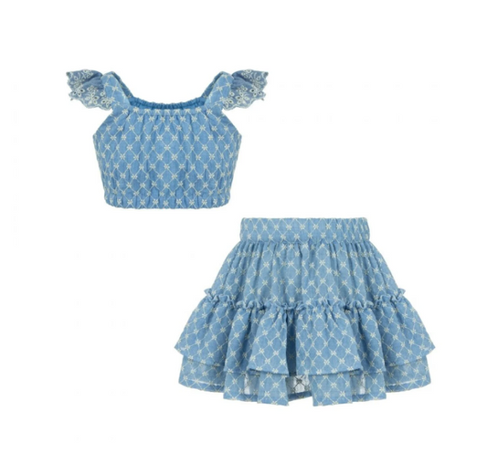 Set Blue Flower - Lapin House