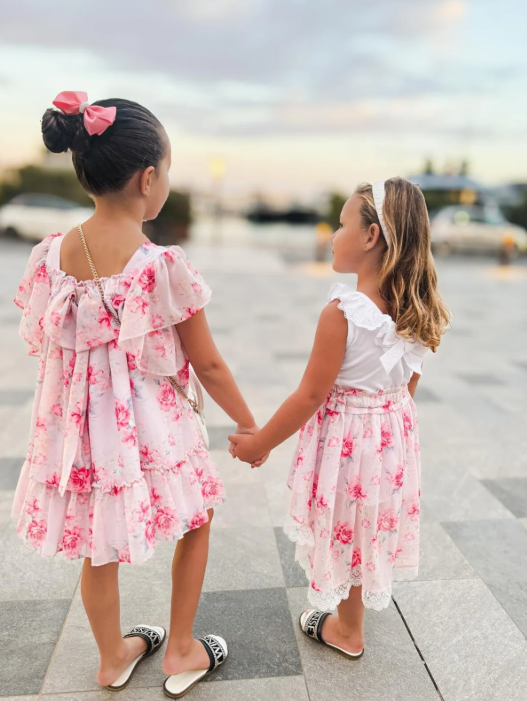 Boho Skirt Roses - Petite Zara