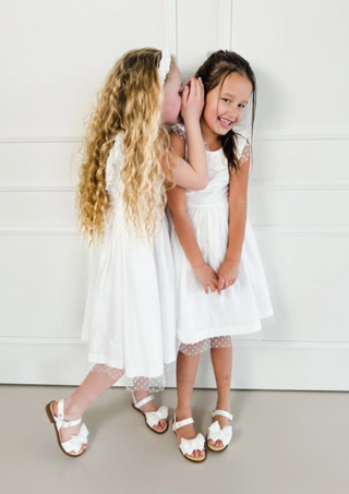Dress White Livia - Petite Zara