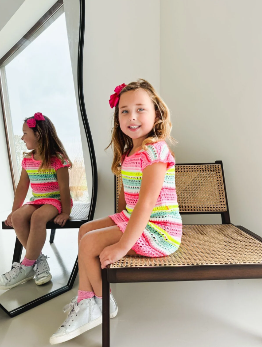 Dress Knitted Color - Billie Blush