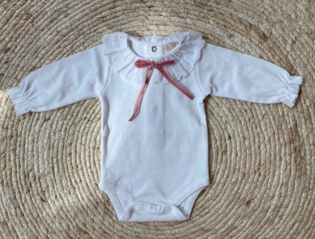 Romper Mini Bow Old Rose - Laivicar