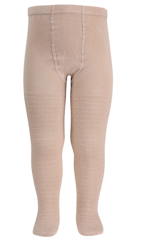 Condor Tights Horizontal Textured - Old Rose