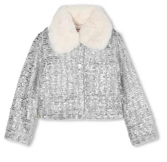 Jacket Silver Sparkling - Billie Blush