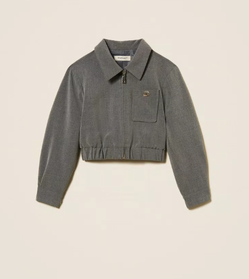 Jacket Grey - Twinset