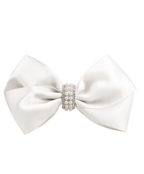 Bow Maud White Prinsessefin