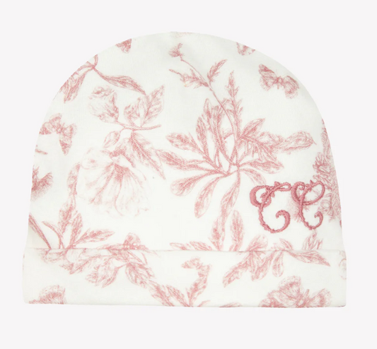 Toile de Jouy Bonnet Rose the - Tartine et Chocolat