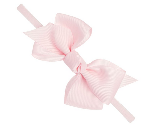 Baby headband Largebow Pink - Siena