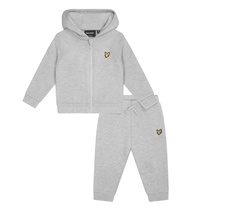 Lyle And Scott Joggins Set Jongens Light Gray