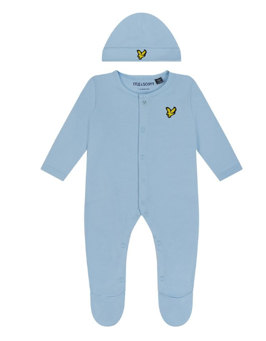 Lyle And Scott Baby Suit Light Blue