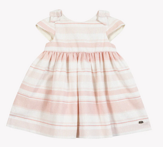 Dress Jacquard Pink - Tartin et Chocolat