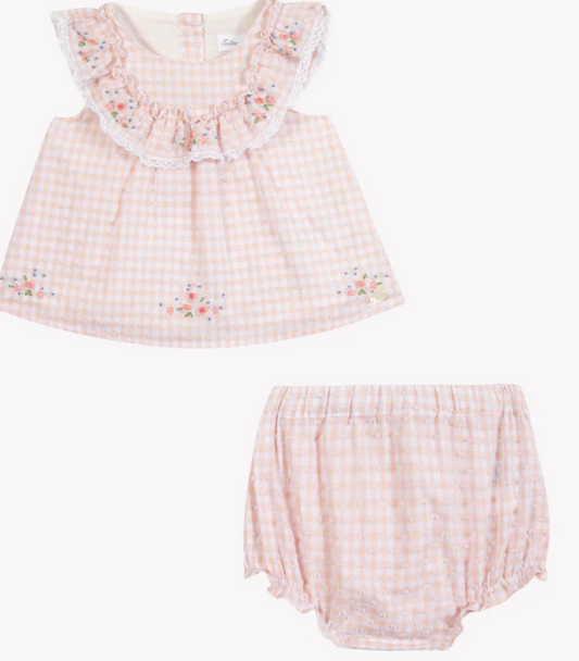 Baby Two Piece Set Rose - tartin et Chocolat