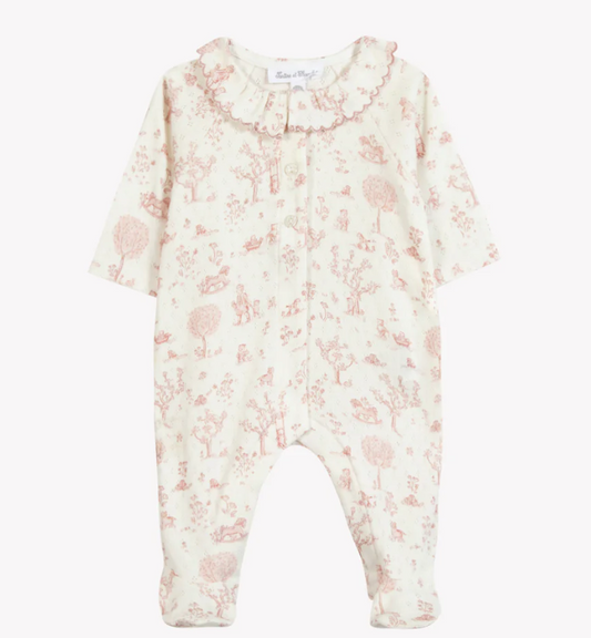 Baby Suit Fantasy Garden Pink - Tartin et Chocolat