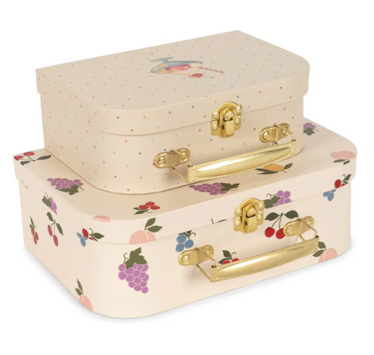 2 Pack Koffer Fruity - Konges Slojd