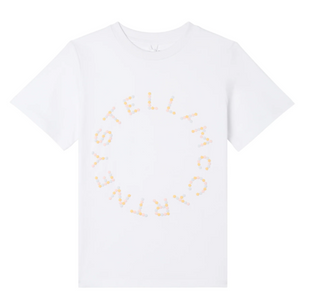 Girls White Logo Top - Stella McCartney