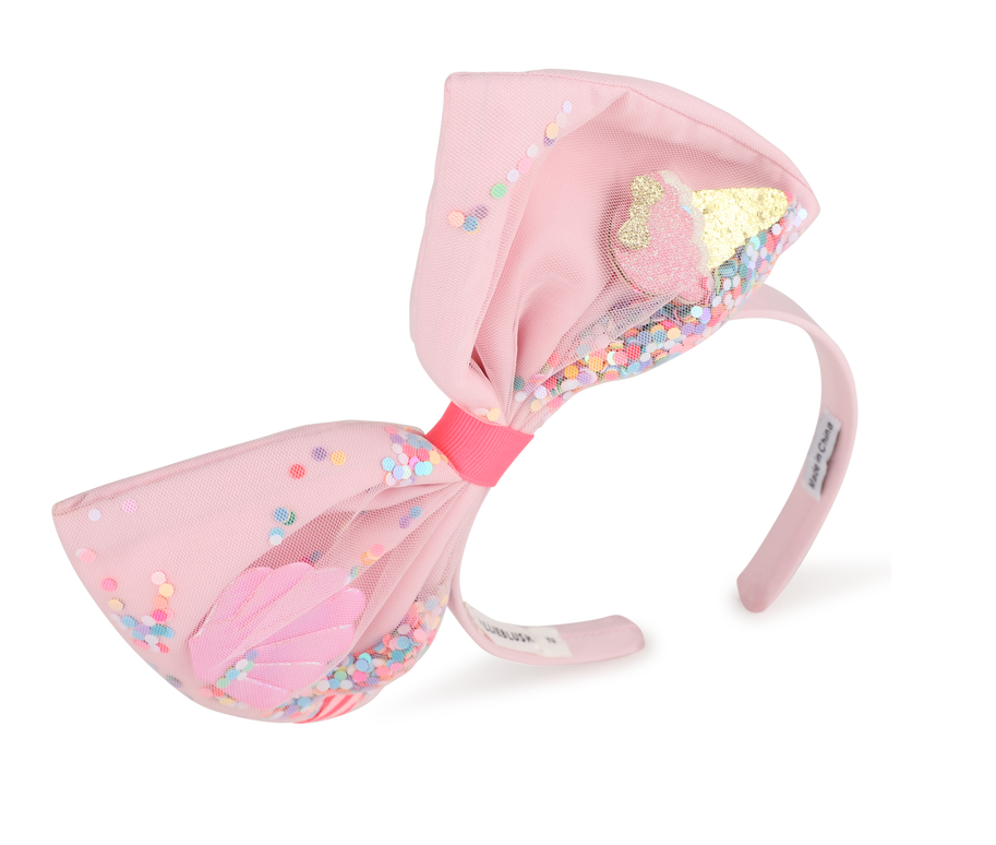 Headband Summer Bow - Billie Blush
