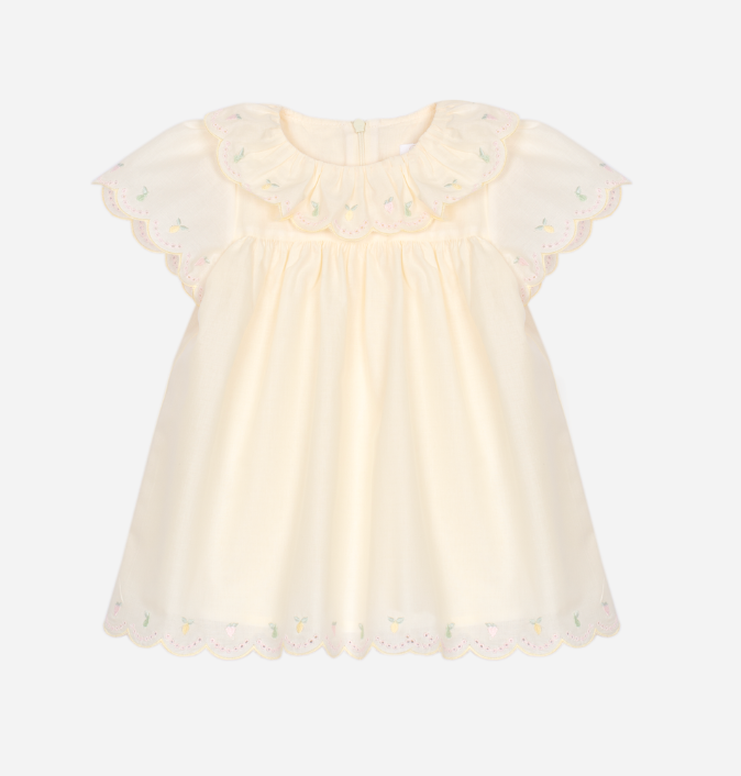 Dress Soft Yellow - Patachou