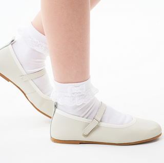Condor Socks Ceremony Pearl - Wit