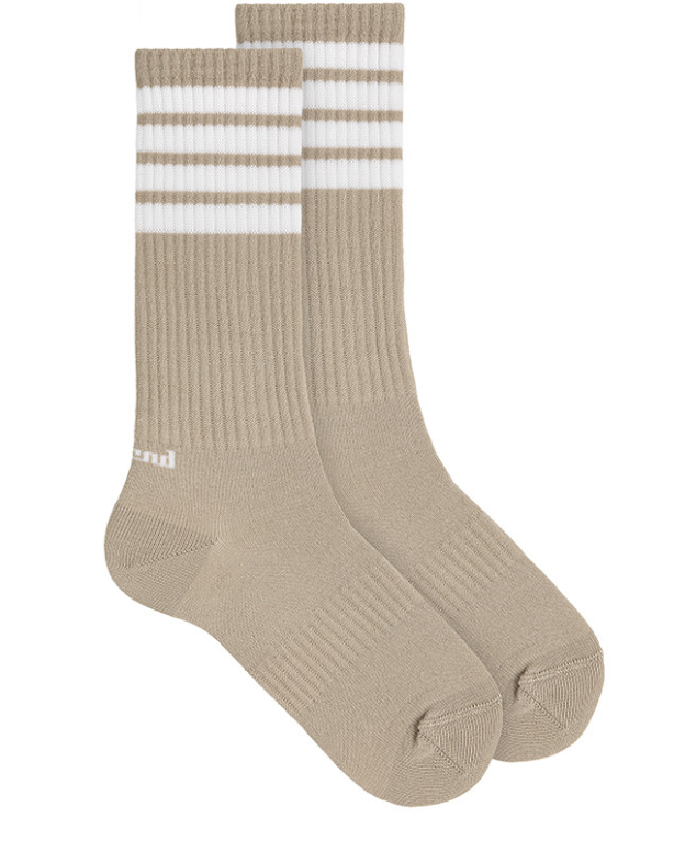 Condor Socks Sport - Quinoa / White