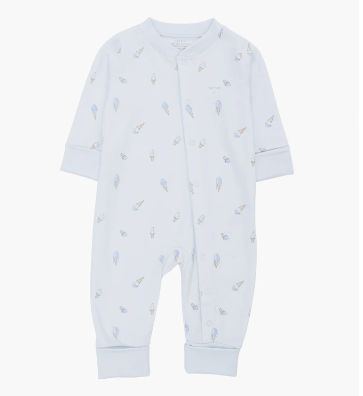Ice Cream Overall Blue - Livly