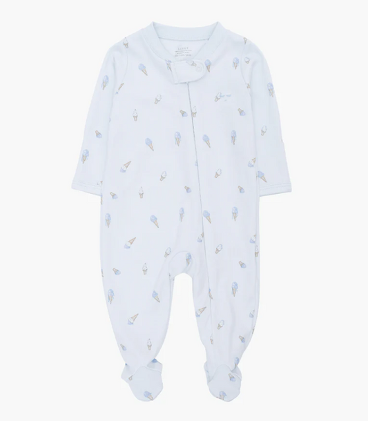 Ice Cream Zipper Footie - Livly