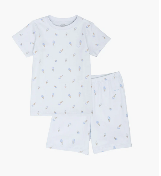 Ice Cream Pyama Blue - Livly