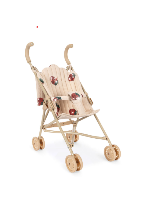 Doll Stroller Strawberry - Konges Slojd