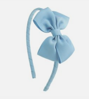 Diadeem Bow Sky Blue - Siena
