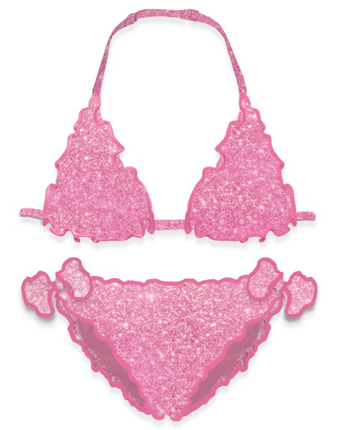 Bikini Pink Lurex - Saint Barth