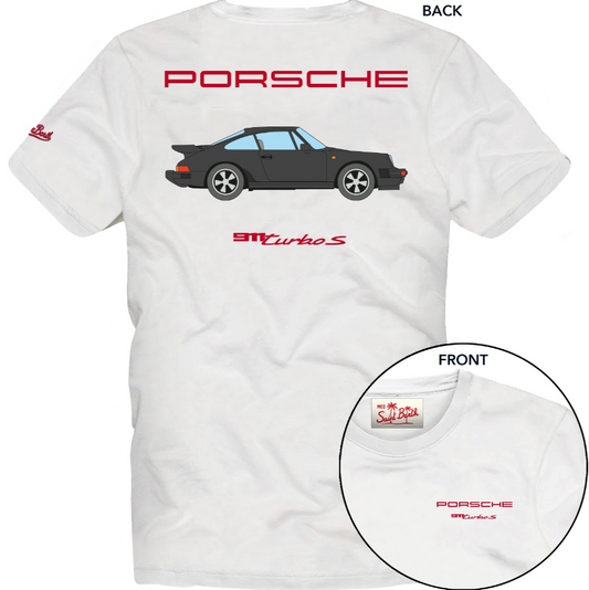 Shirt Porsche White - Saint Barth