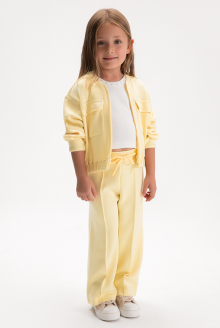 Pique Tracksuit Yellow - Mayoral