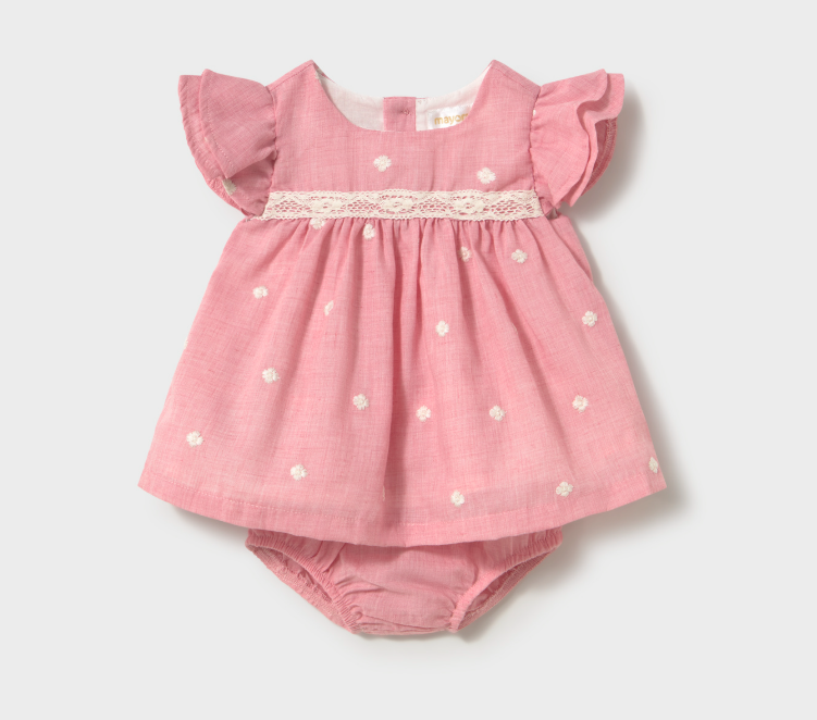 Dress Embroid Rose - Mayoral