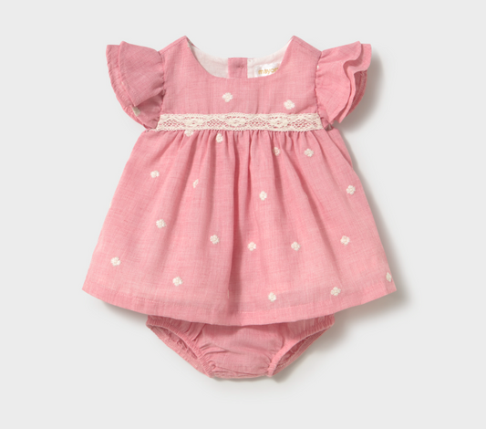 Dress Embroid Rose - Mayoral