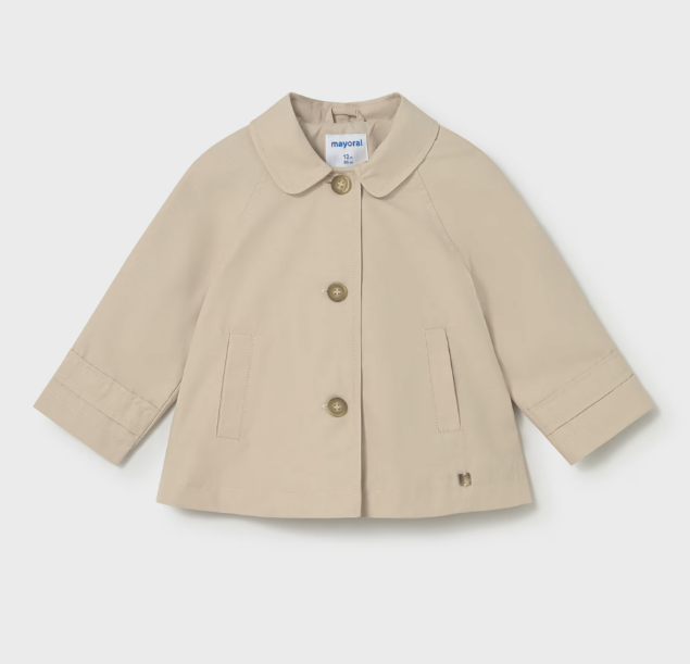 Girls Trenchcoat Beige - Mayoral