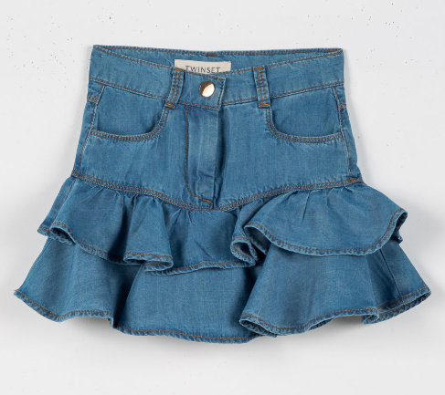 Skirt Ruffles Blue - Twinset