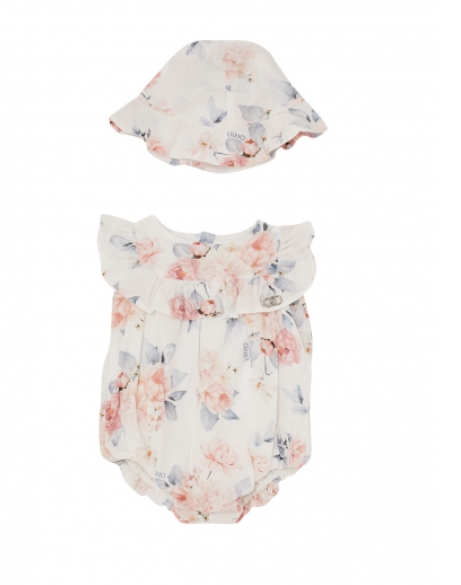 Newborn Romper Flower Set - Liu Jo
