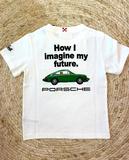T-shirt Green Porsche - Saintbarth