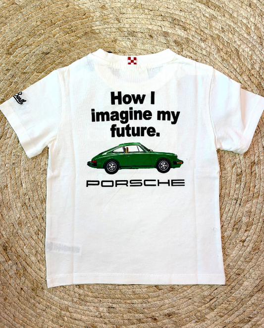 T-shirt Green Porsche - Saintbarth