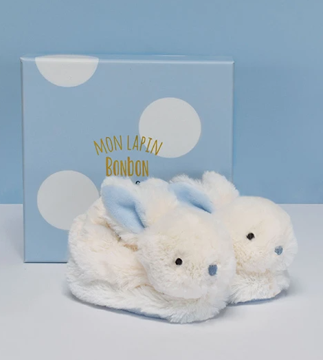Bunny Mule Blue - Dou Dou