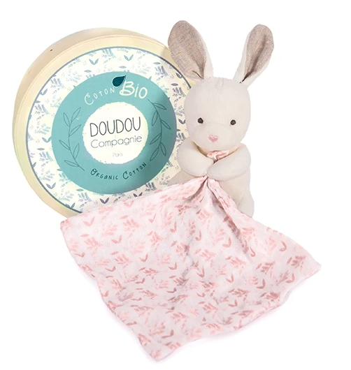 Organic Cotton Bunny Pink - Dou Dou