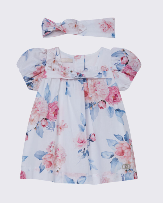 Printed Flower Mini Dress - Liu Jo