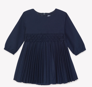 Meisjes Jurk Navy - Tartin Et Chocolat