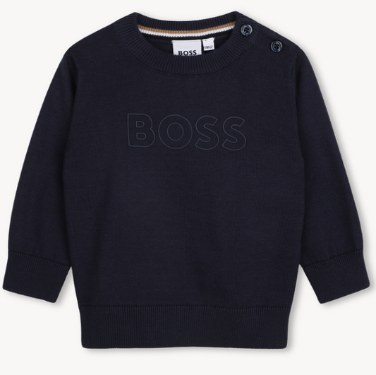 Jongens trui woven - Boss
