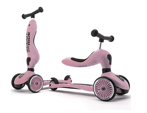 2 in 1 Loopfiets En Step - Scoot And Ride