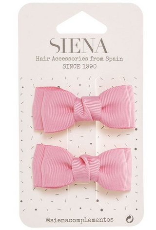 2 - Pack Strikjes Roze - Siena