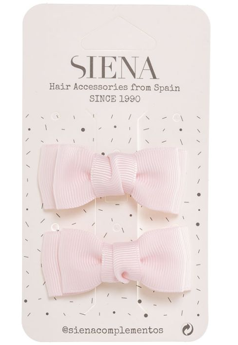 2 - Pack Strikjes Lichtroze - Siena