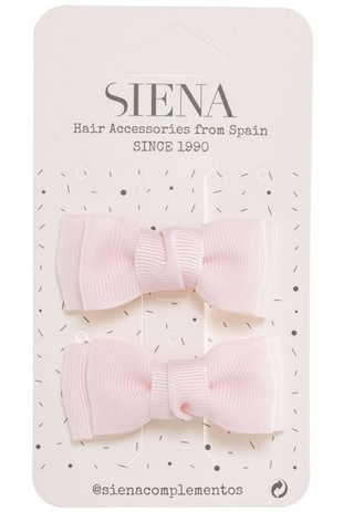2 - Pack Strikjes Lichtroze - Siena