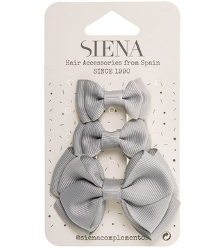 3 - Pack Strikjes Lichtgrijs - Siena